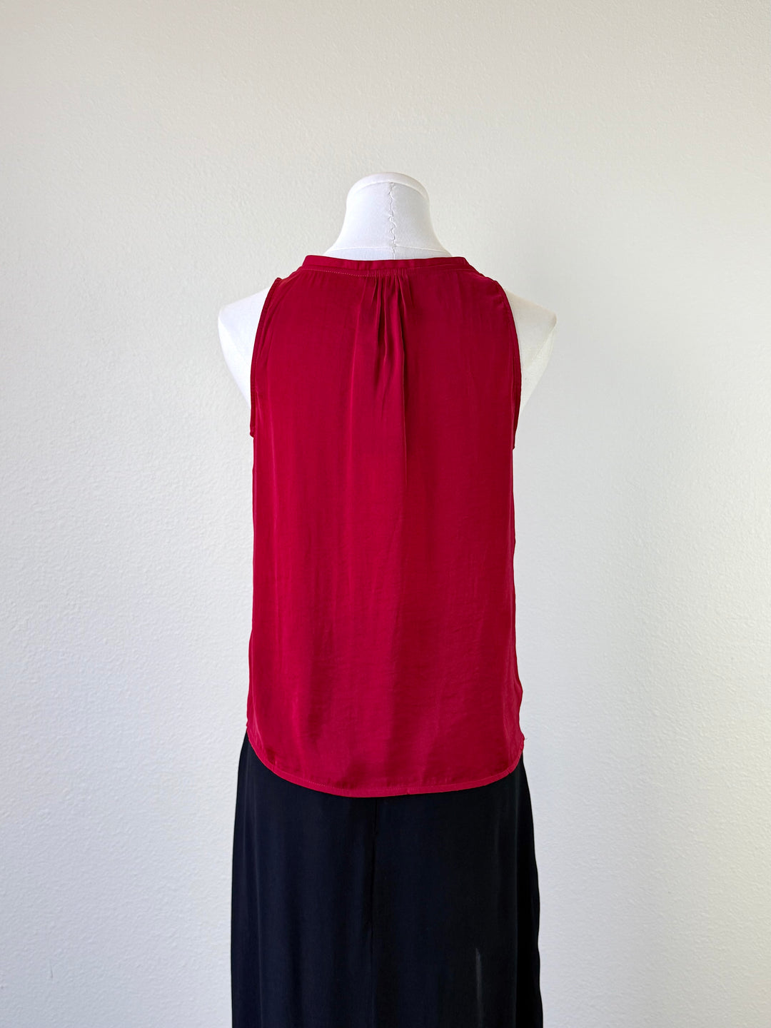 Sepia Button Tank