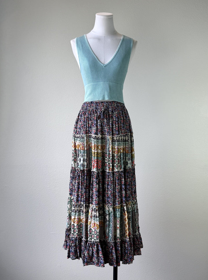 Simi Tiered Maxi Skirt