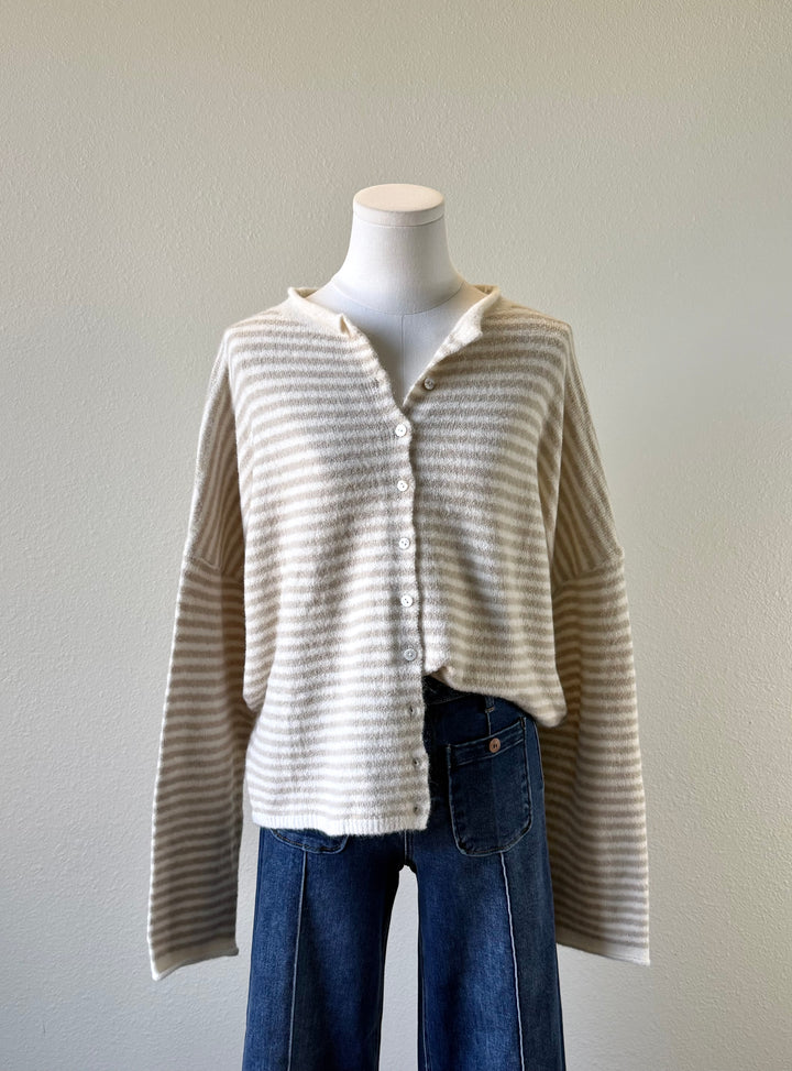 Striped Avalon Cardigan