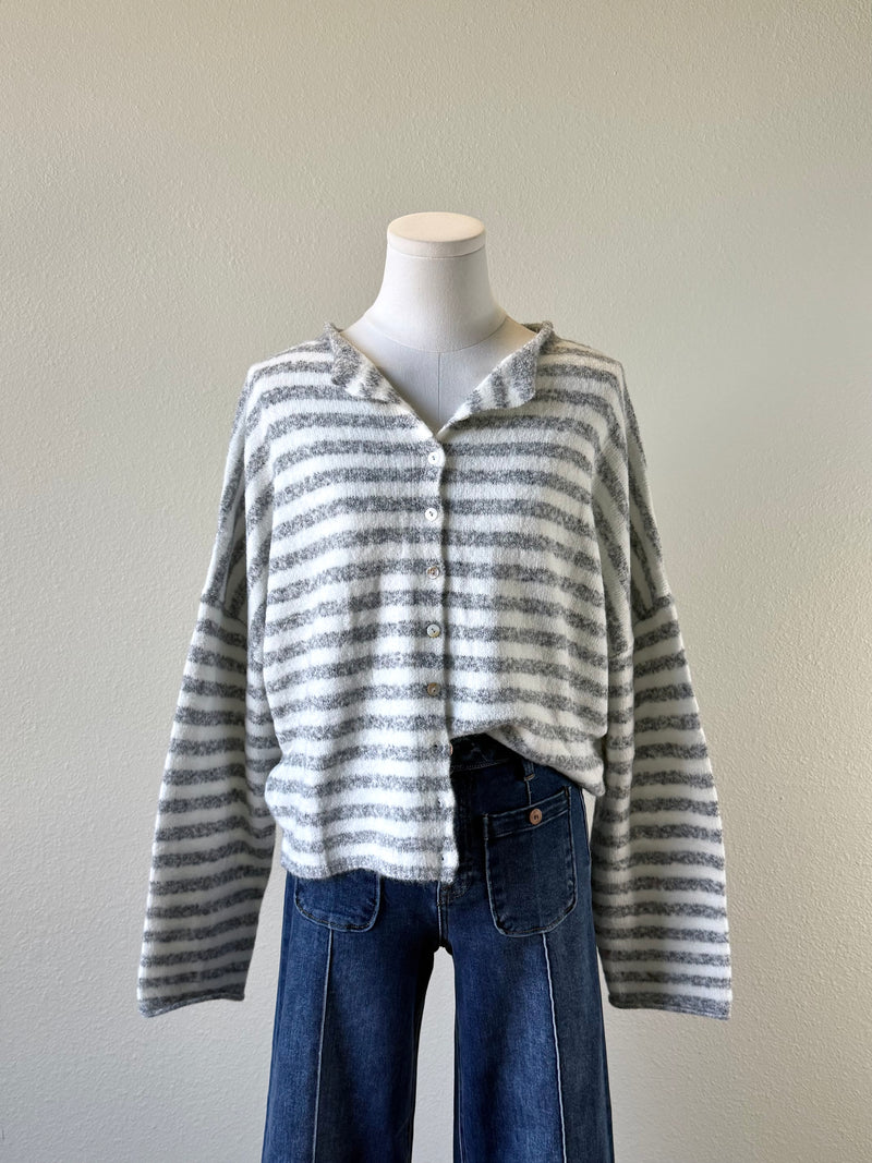 Striped Avalon Cardigan