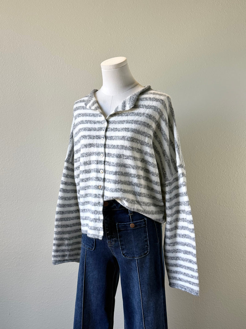 Striped Avalon Cardigan