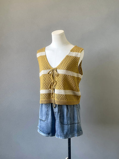 Sunny Knit Vest