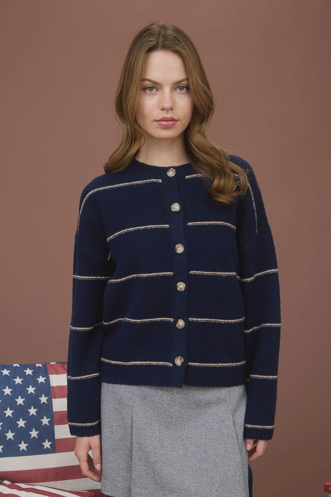 Nolan Stripe Cardigan