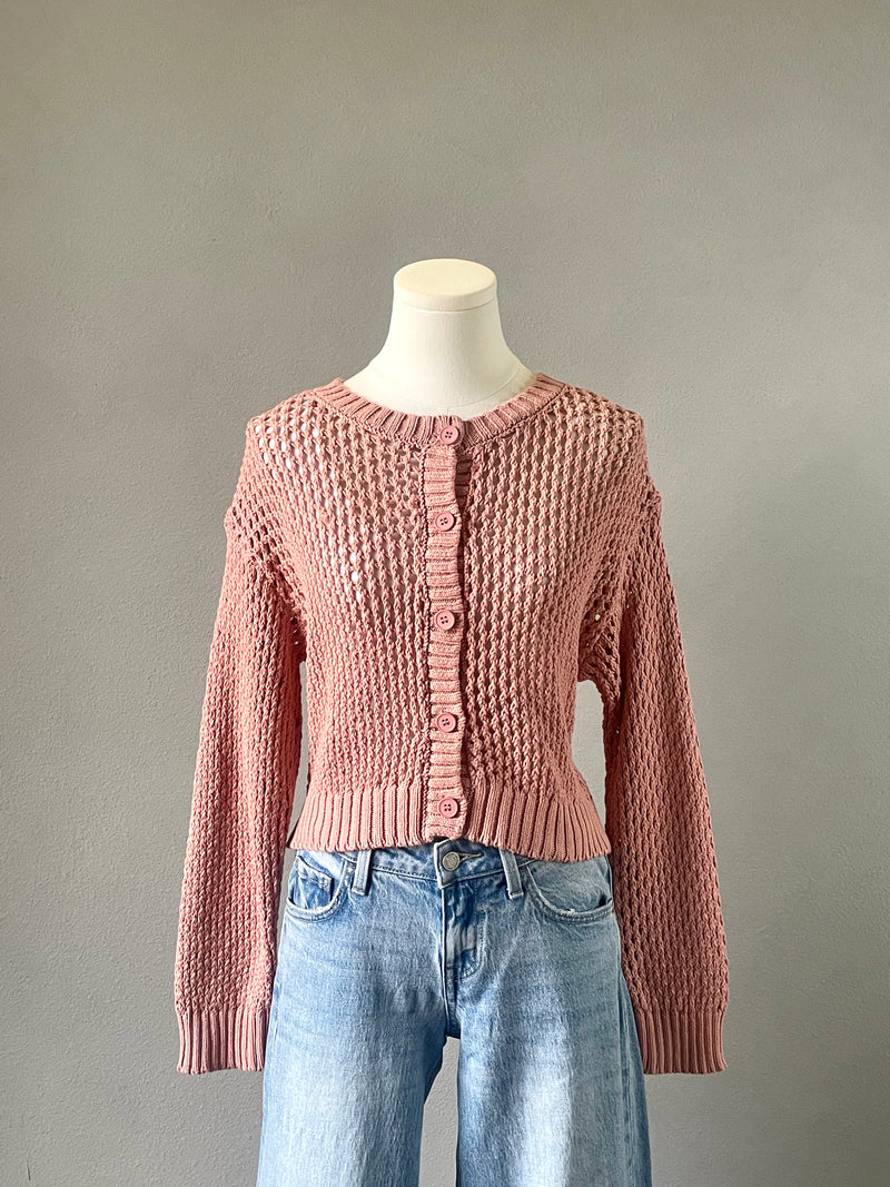 Teagan Crochet Cardigan