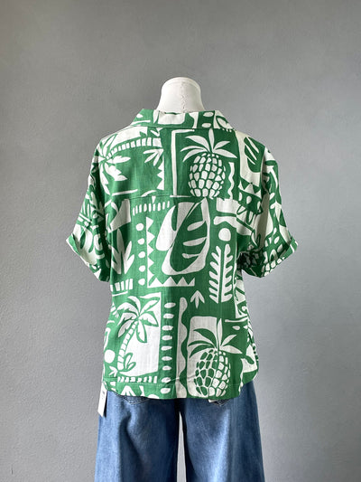 Tropical Button Up