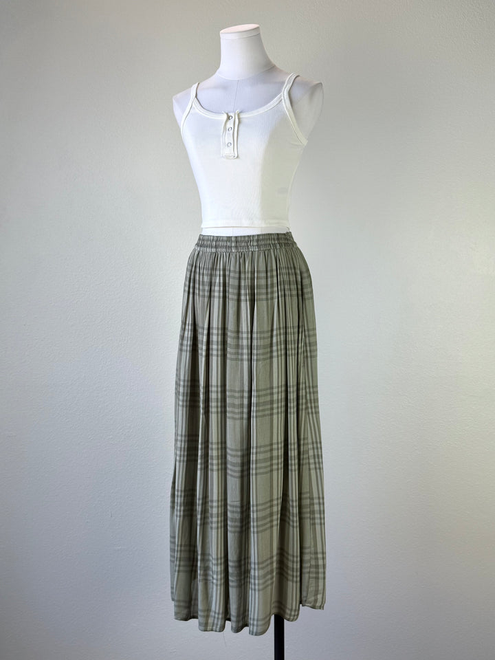 Vanna Plaid Skirt