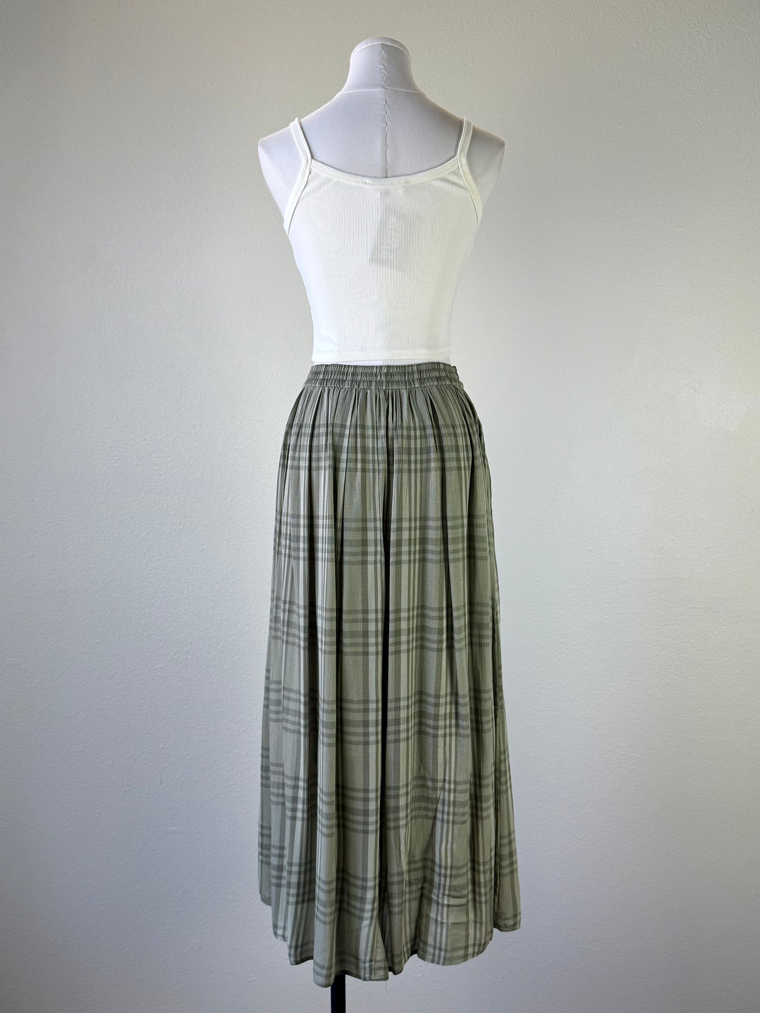 Vanna Plaid Skirt