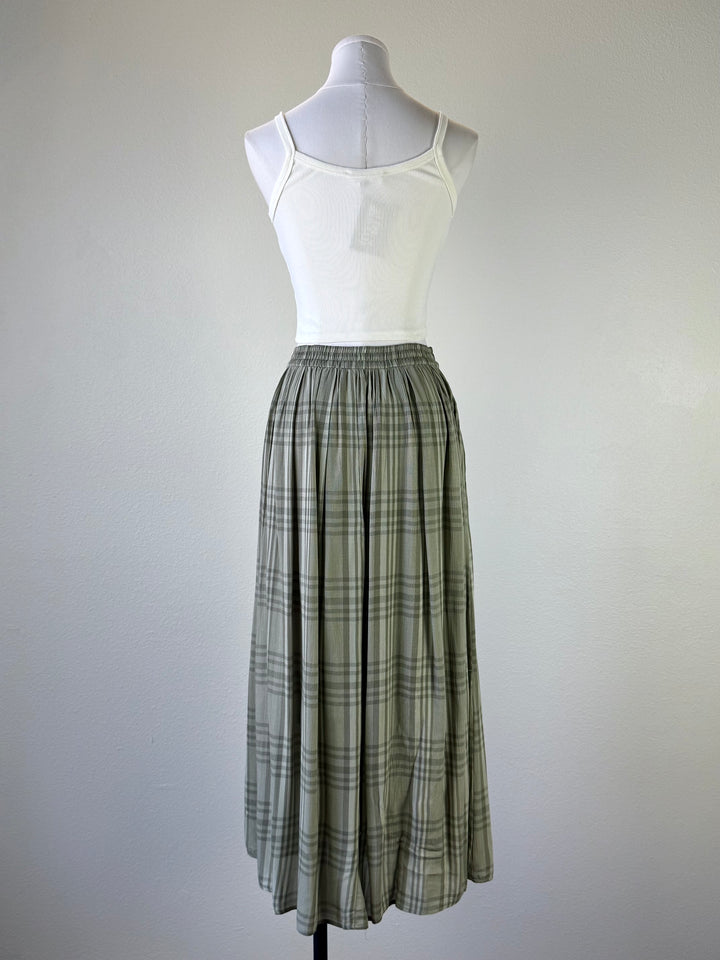 Vanna Plaid Skirt