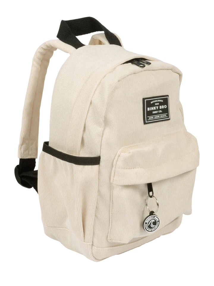 Cream Cord Backpack