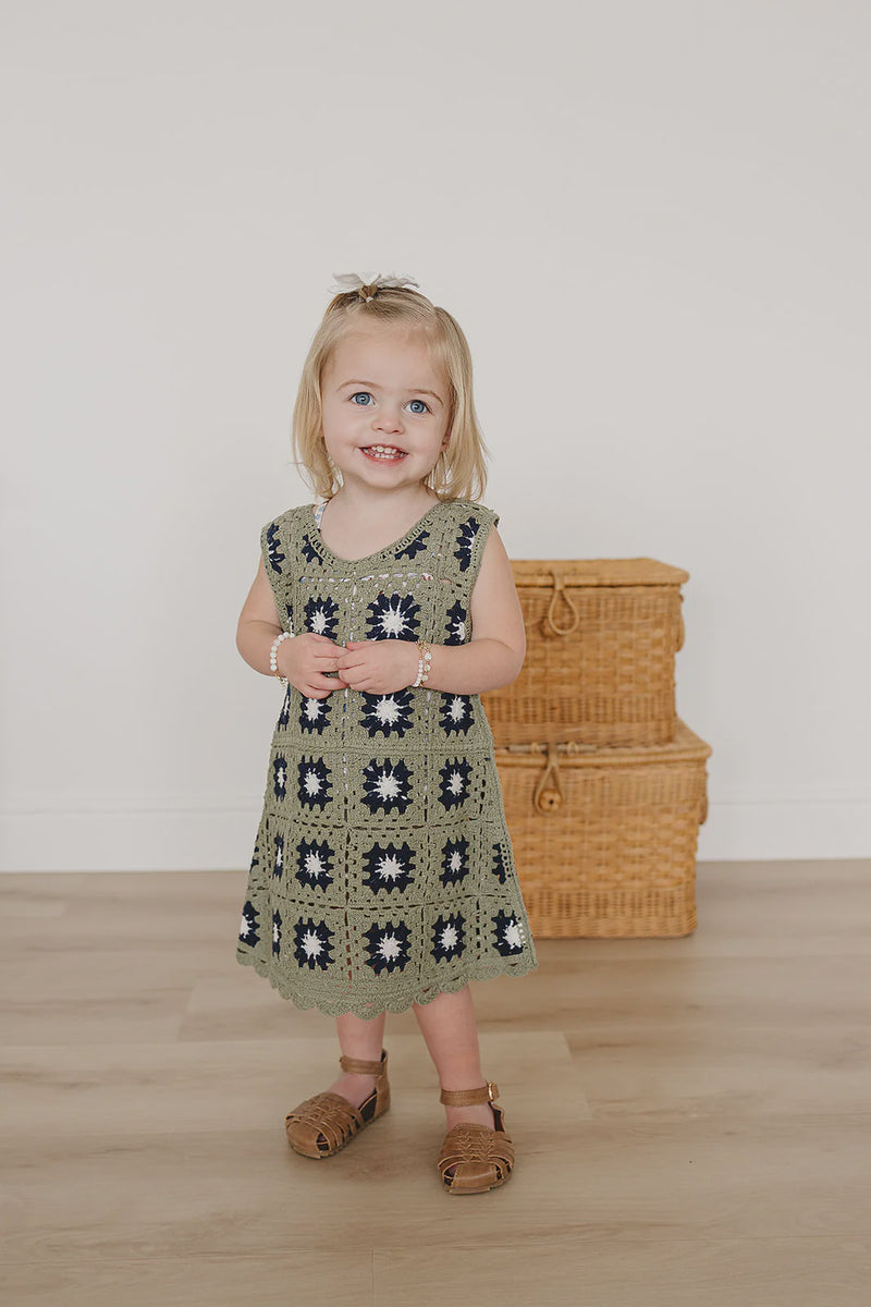 Crochet Squares Dress