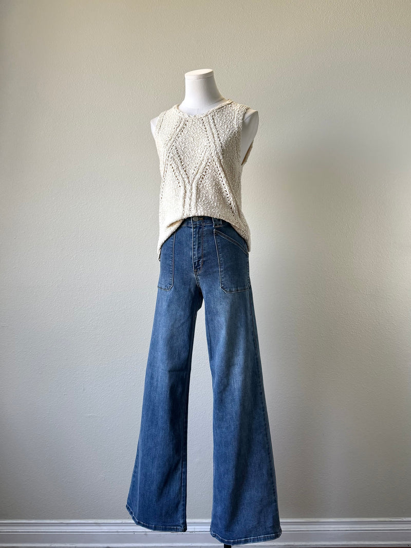 Zella Patch Pocket Jean