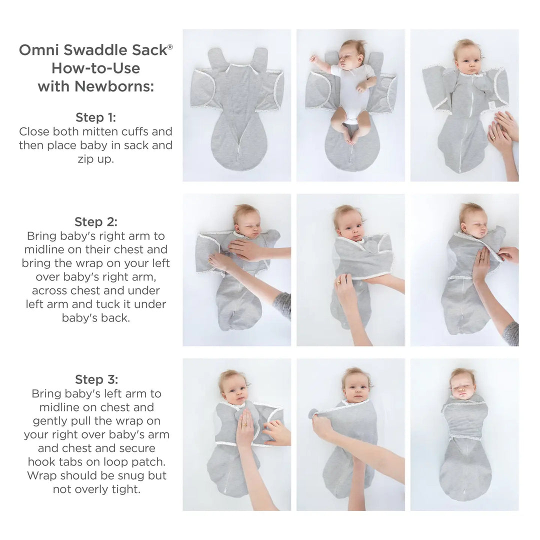 Tiny Lambs Omni Swaddle Sack