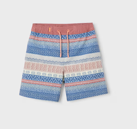 Pattern Swim Trunks