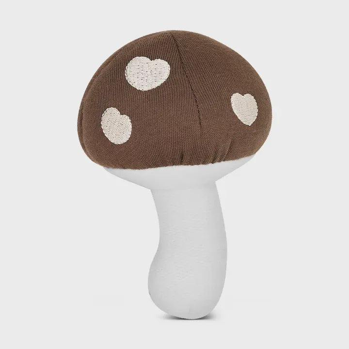 Caramel Mushroom Rattle