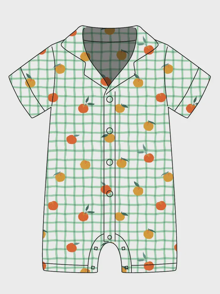 Gingham Grove Cabana Romper