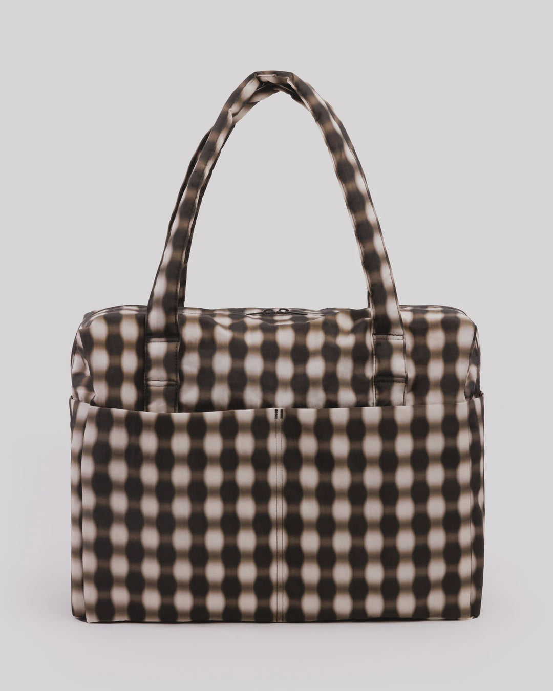 Blurred Gingham Cloud Carry On