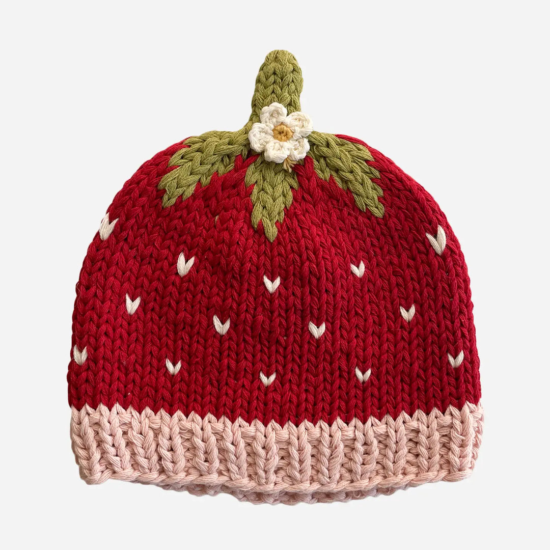 Strawberry Knit Hat