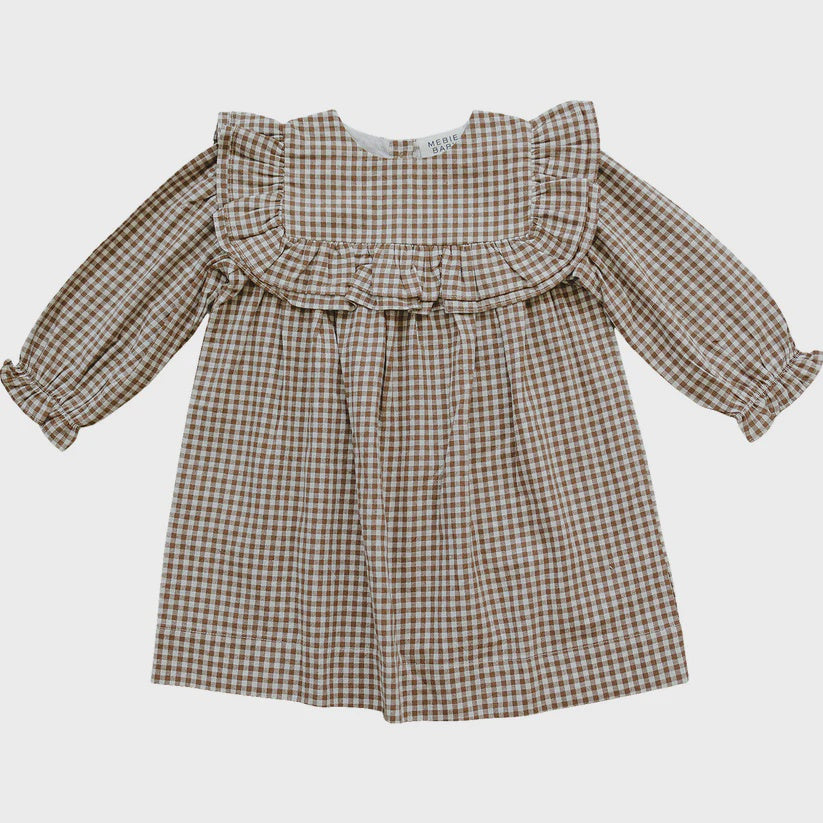 Gingham Ruffle Dress