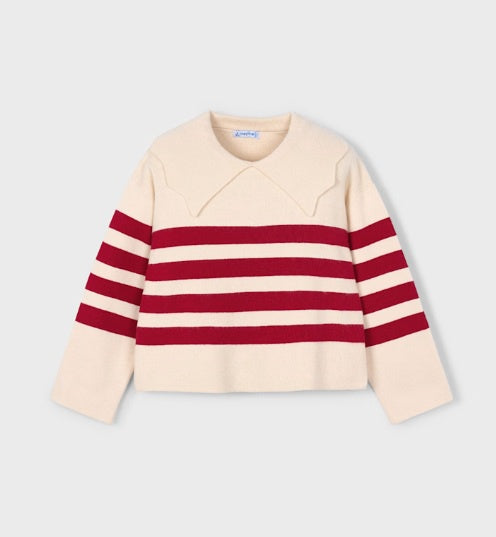 Red Stripe Sweater