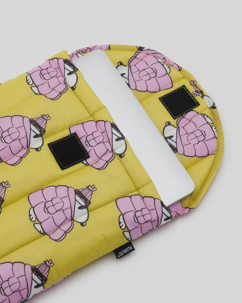 13/14" Puffer Snoopy Laptop Sleeve