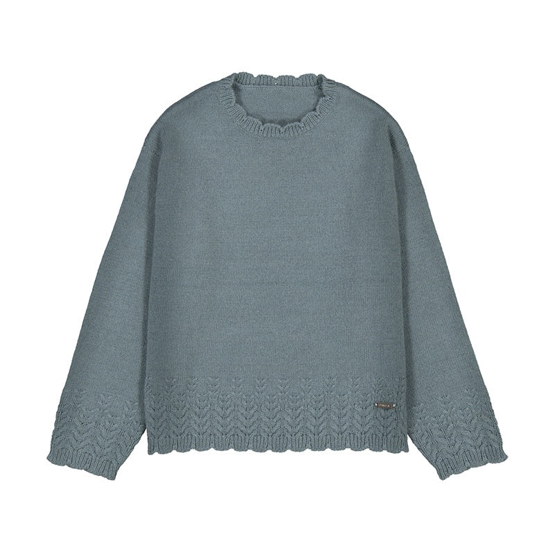 Girls Teal Sweater