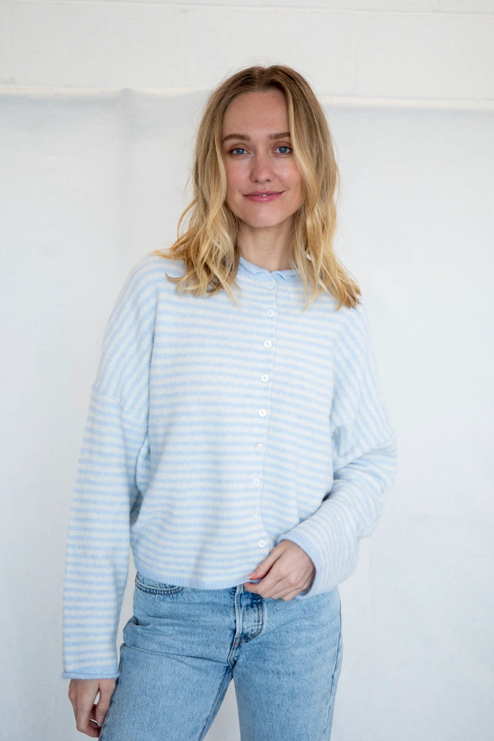 Striped Avalon Cardigan