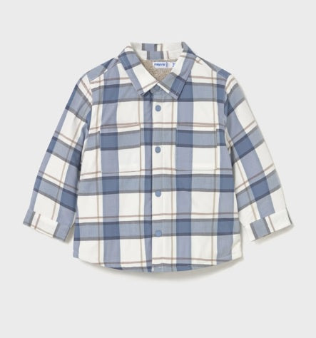 Blue Plaid Shacket