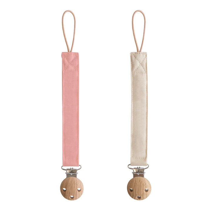 Linen Paci Clip Set