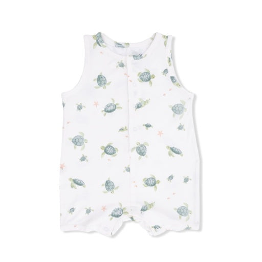 Sea Turtles Shortie Romper