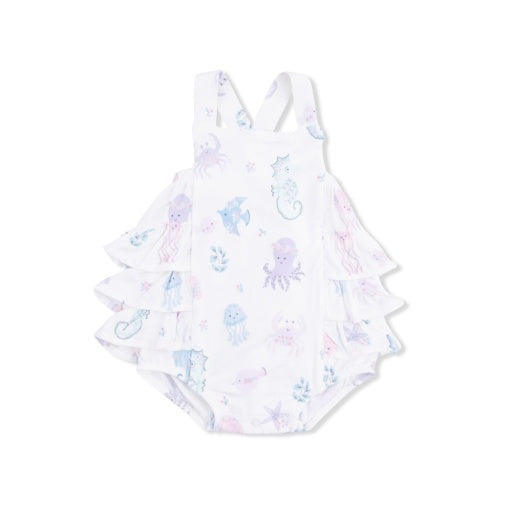 Floral Sea Sunsuit