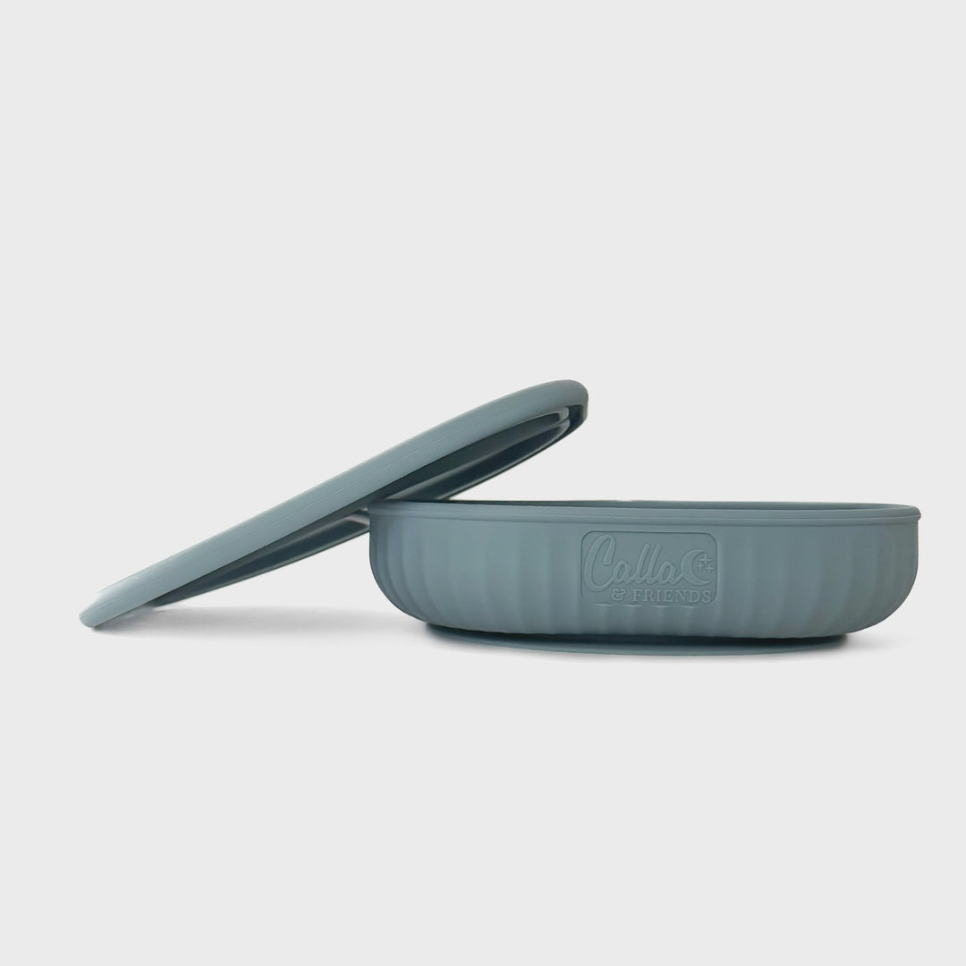 Slate Blue Suction Plate
