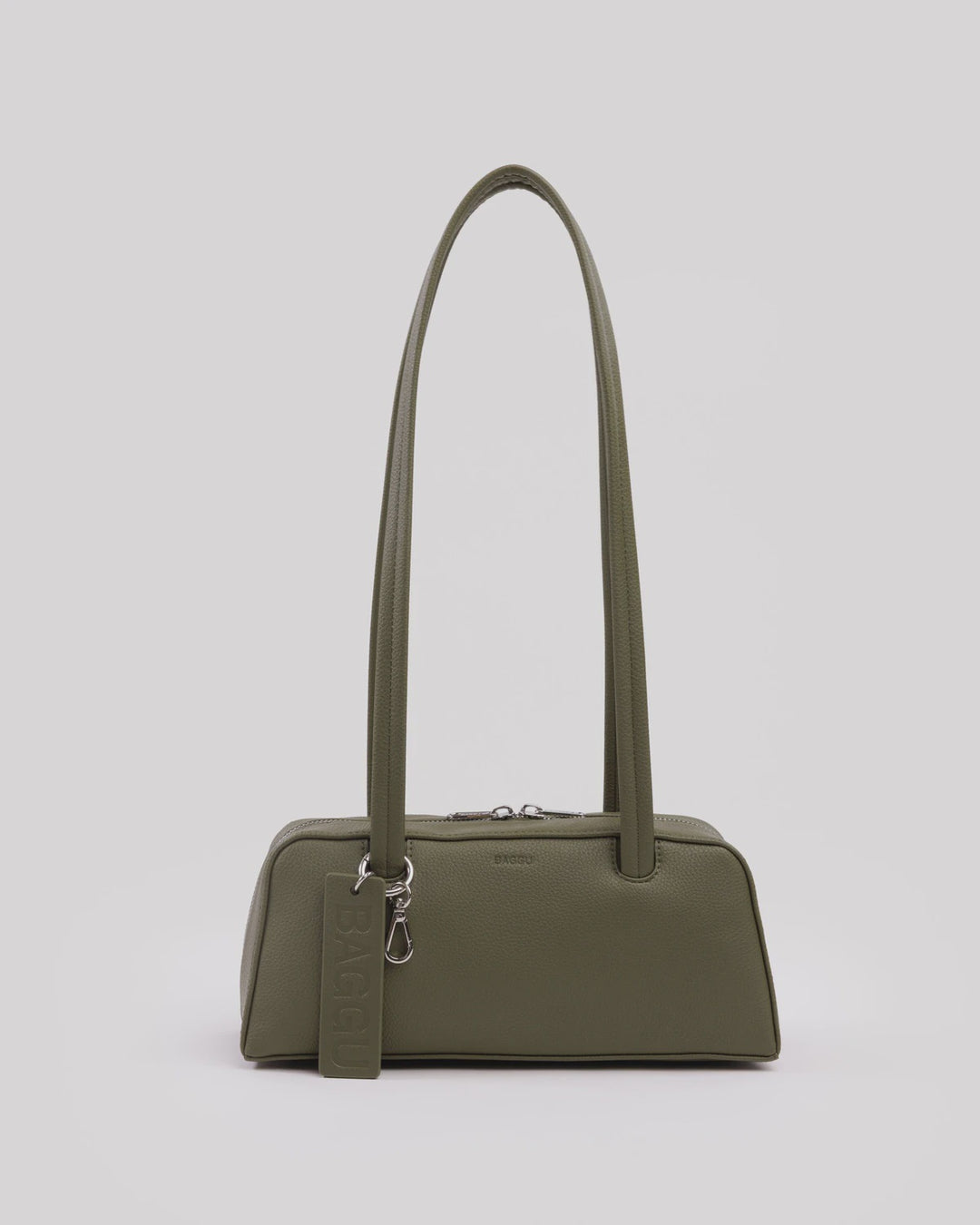 Loden Small Leather Bowler Bag