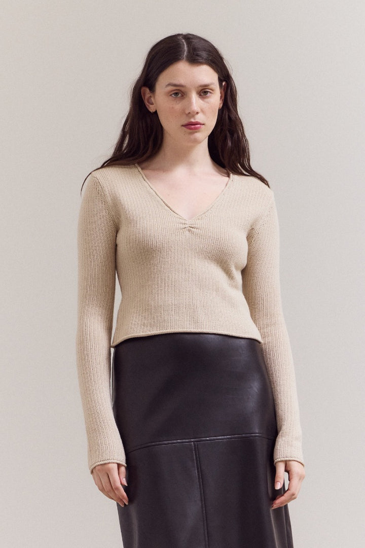Gia V-neck Top