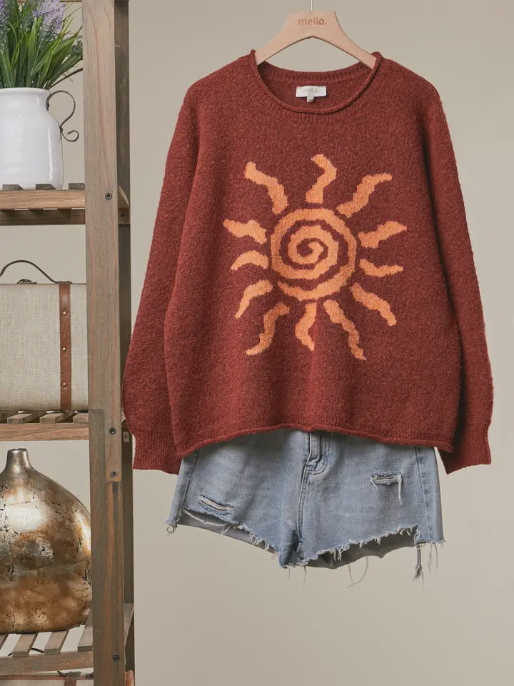 Spiral Sun Sweater