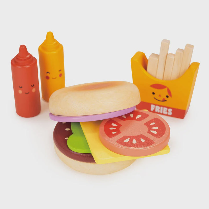 Take out Burger Set