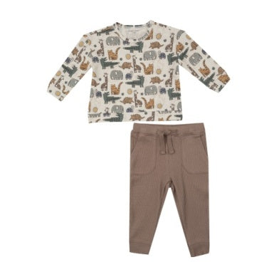 Safari Sketchbook Sweatshirt + Jogger