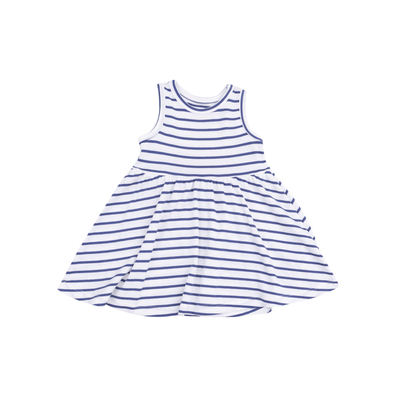 Navy Stripe Tank Dress