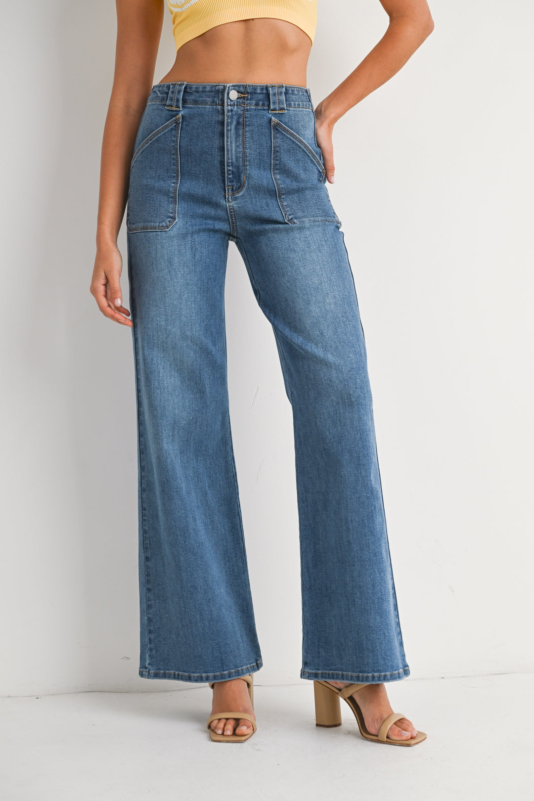 Zella Patch Pocket Jean