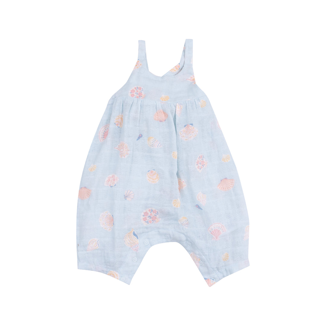 Seashells Tie Back Romper