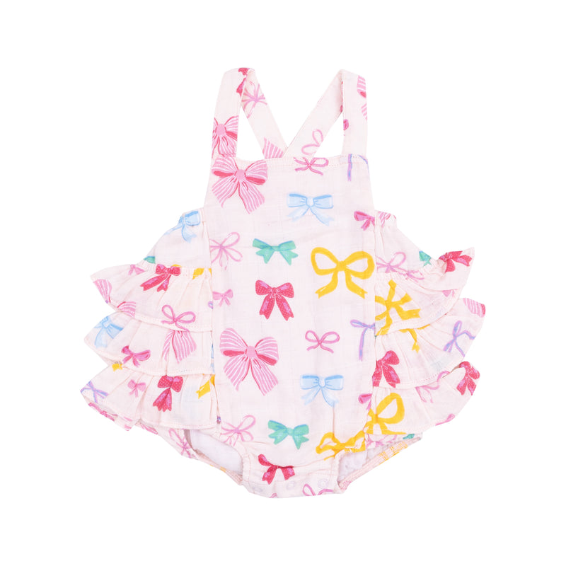 Bows Ruffle Sunsuit