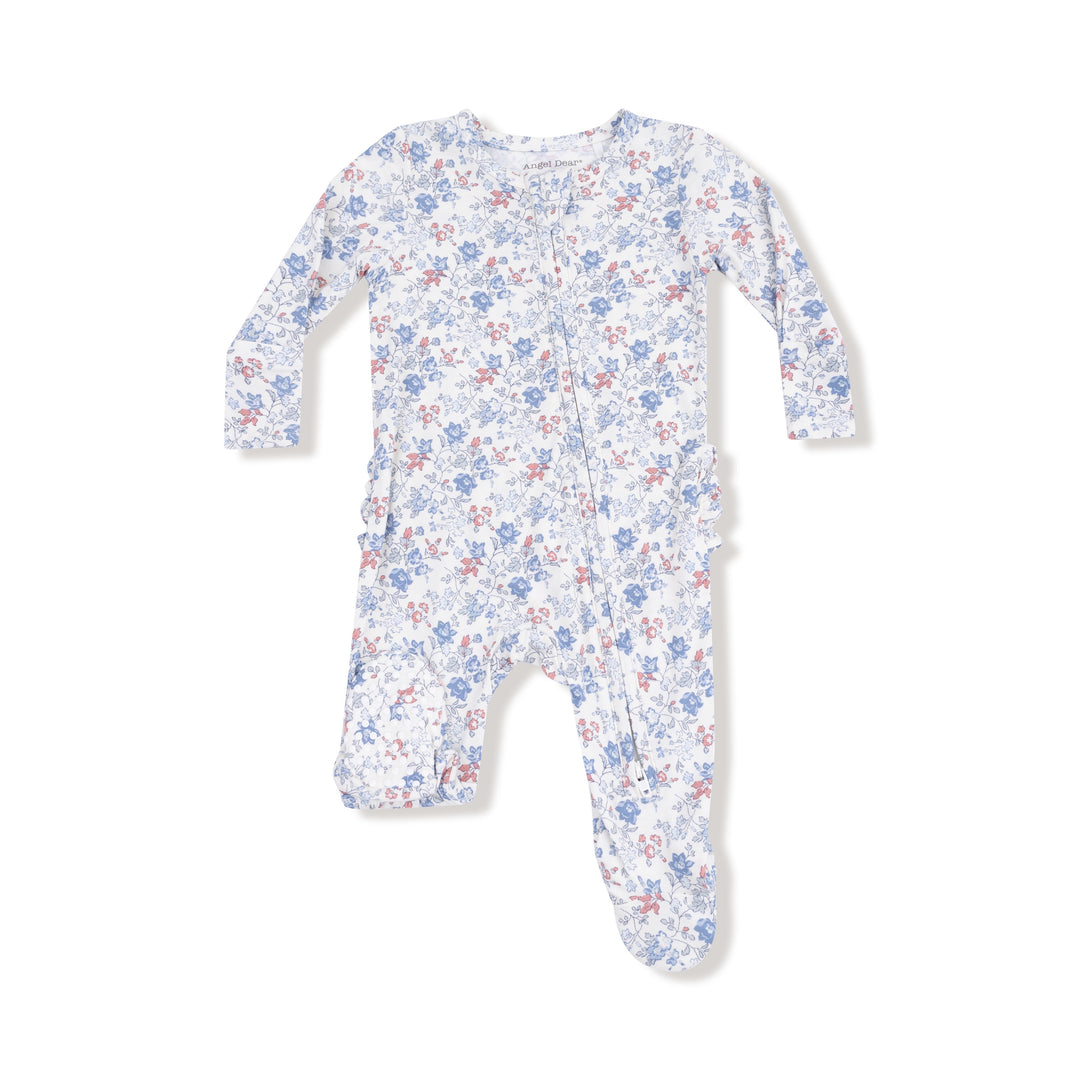 Country Floral Footie
