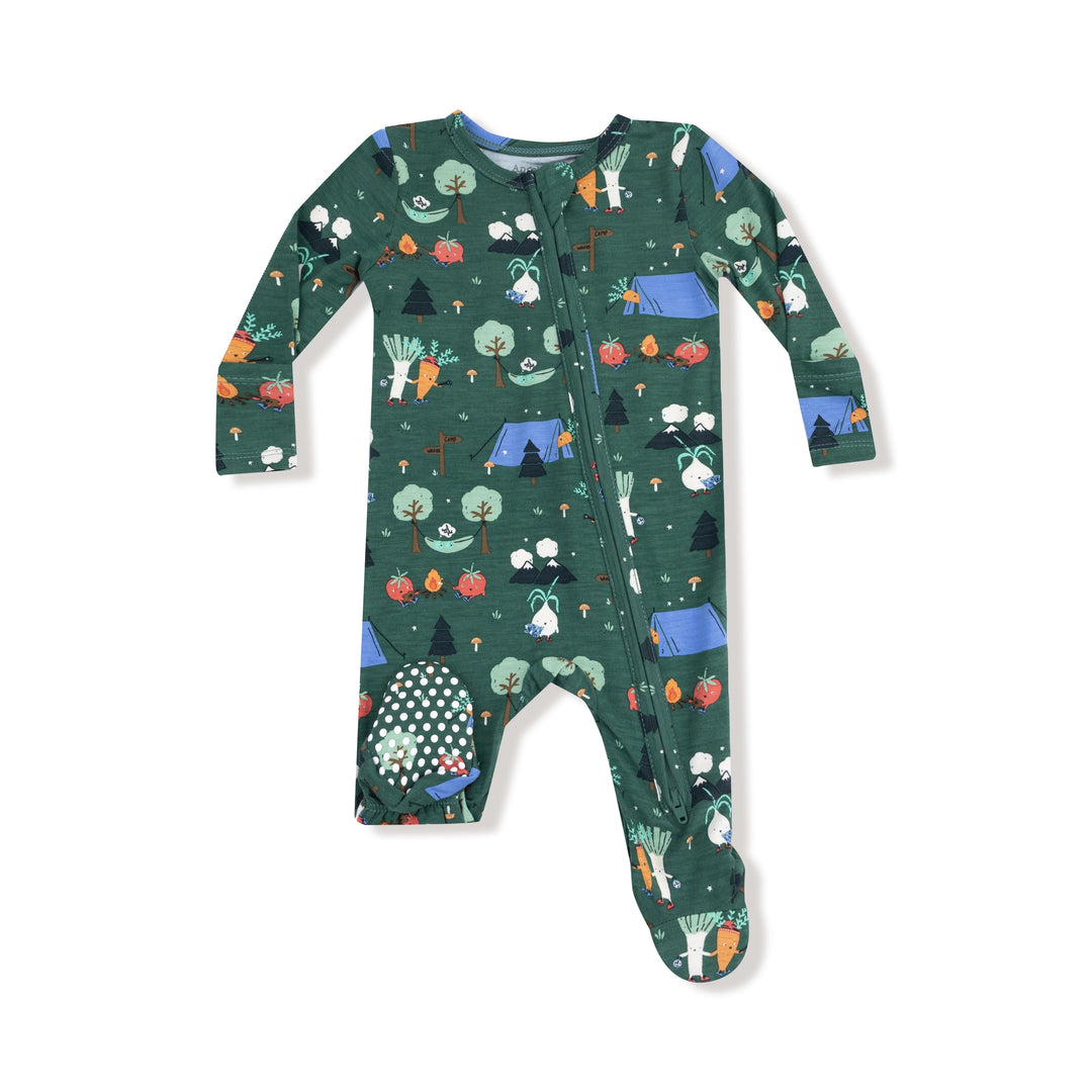 Camping Veggies Footie