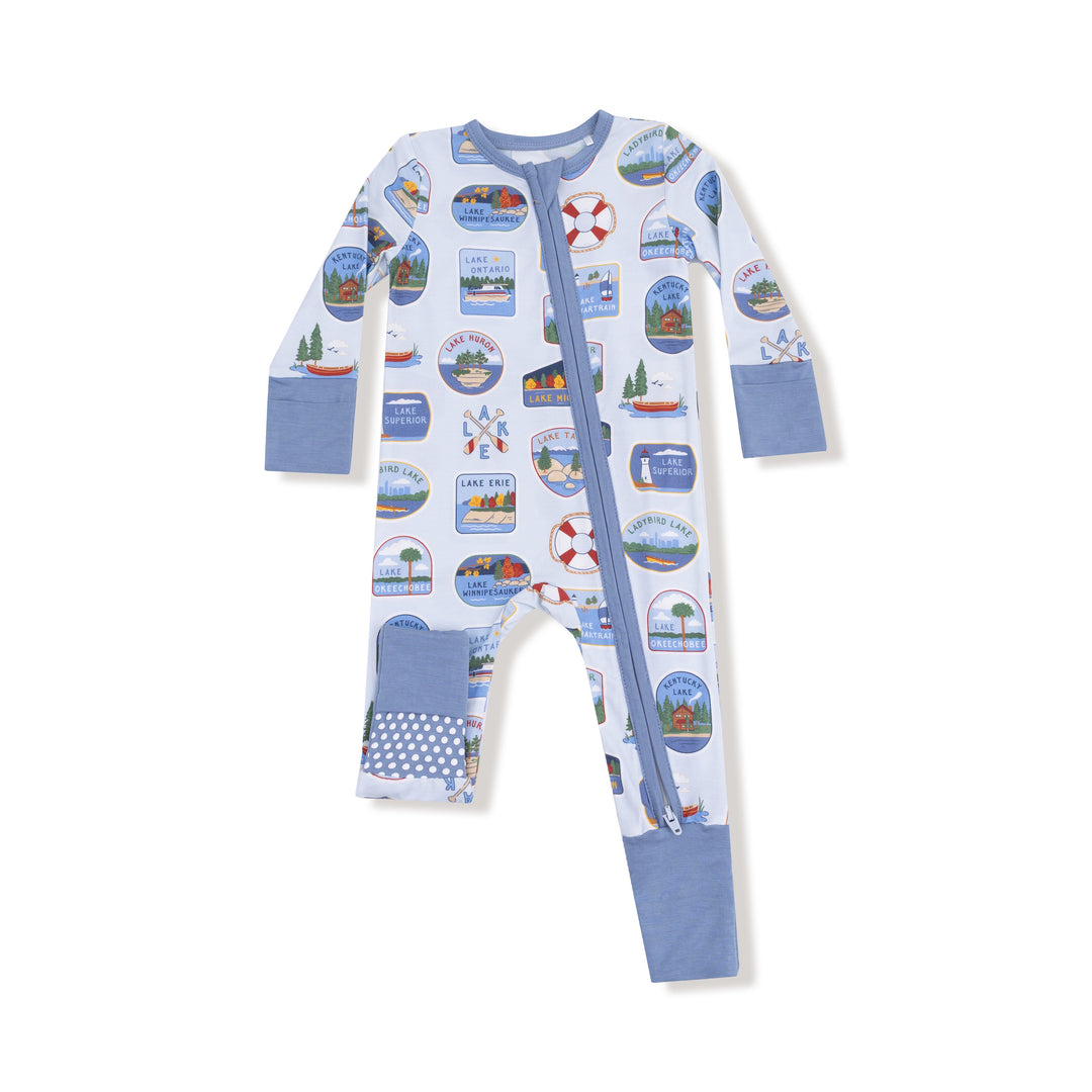 Lake Stickers Convertible Romper