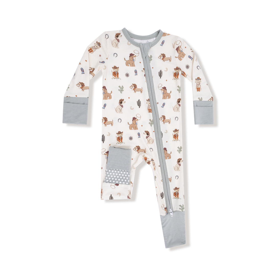 Cowboy Dog Convertible Romper