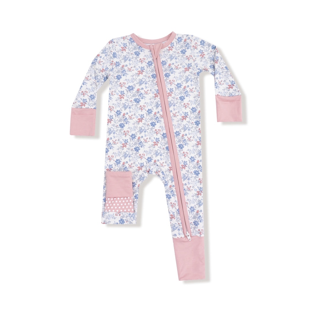 Country Floral Convertible Romper