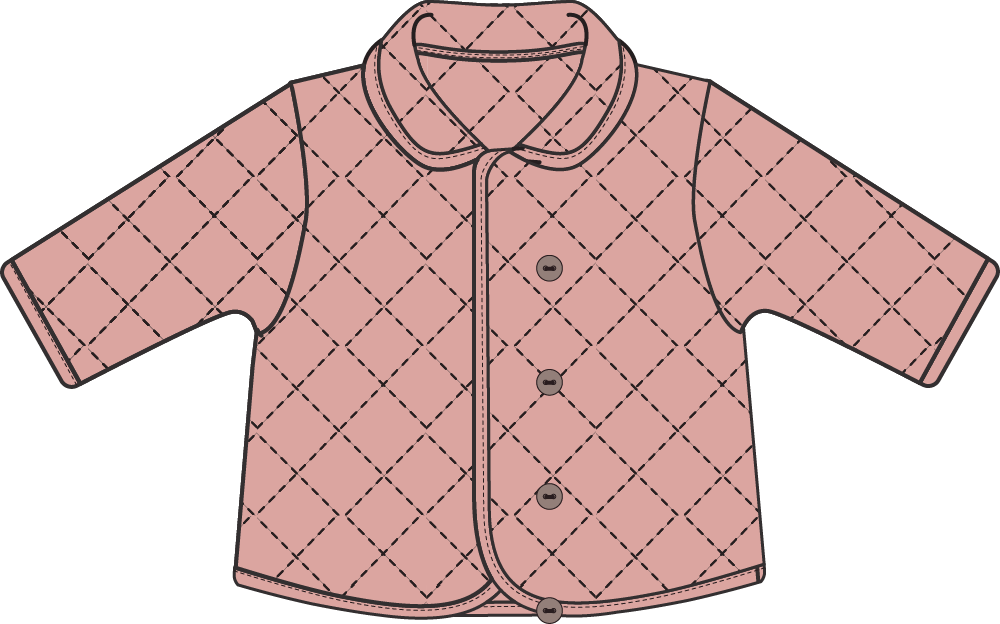 Rose Quilted Jacket