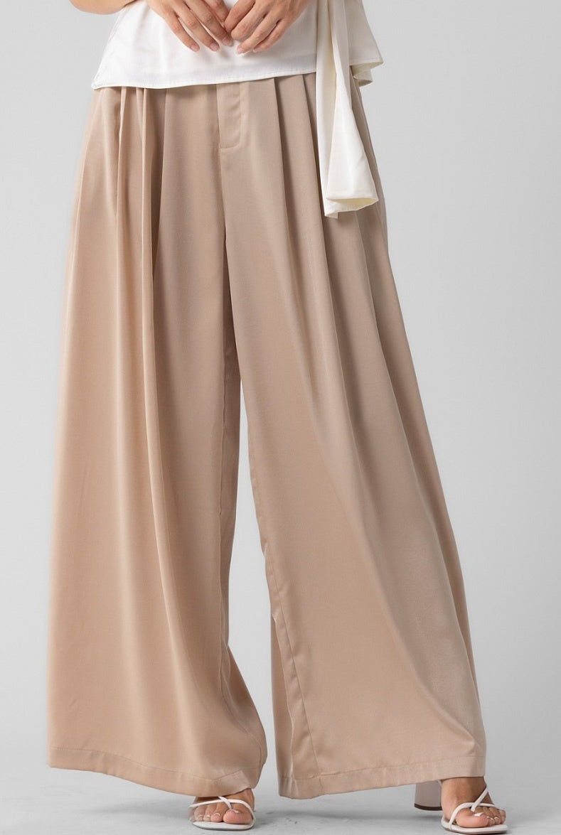 Yule Satin Pants