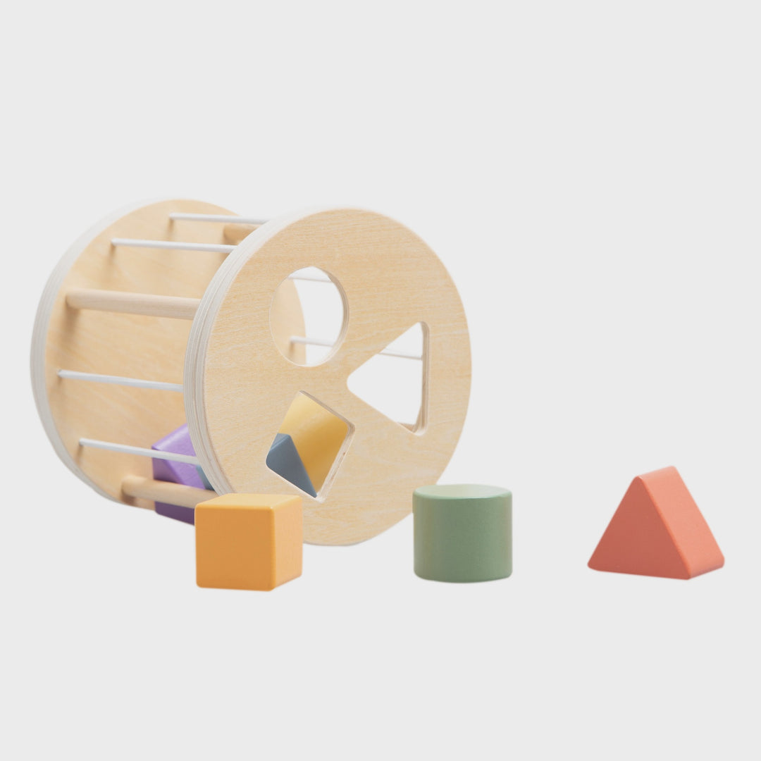 Wood Shape Sorter Round