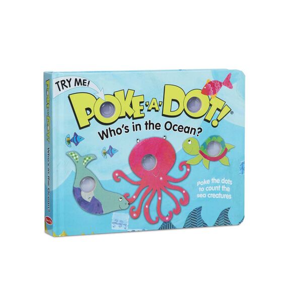 Who's in the Ocean Poke-A-Dot Book