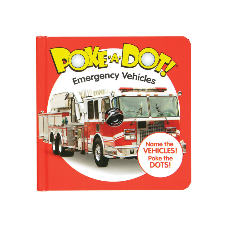 Melissa and Doug Poke-A-Dot Emergency Vehicles